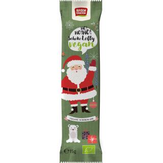 Veganer Schoko-Lolly Nikolaus
