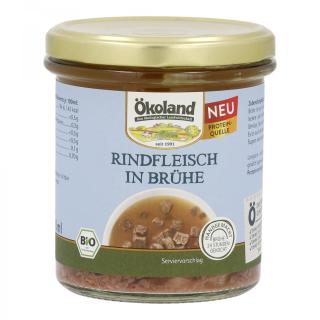 Rindfleisch in Brühe