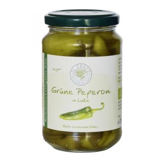 Grüne Peperoni in Lake