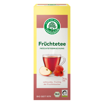 Früchteel-Tee, Aufgußbeutel