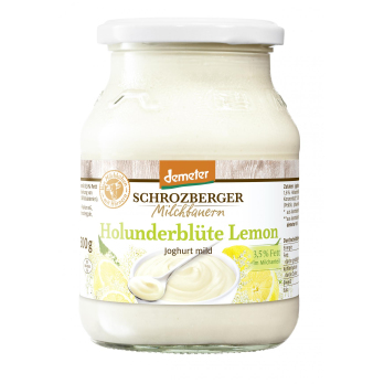 Joghurt Holunderblüte-Lemon