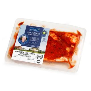 Nackensteaks, gewürzt 2 Stüc