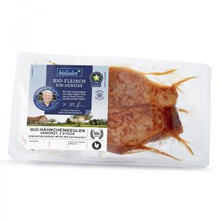 b*Hähnchenkeulen, gewürzt 2 St.