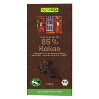 Bitterschokolade 85% Kakao HIH