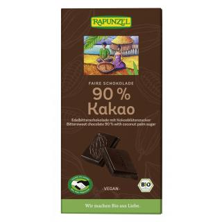 Bitterschokolade 90%