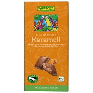 Vollmilch Schoko mit Karamellfüllung HIH