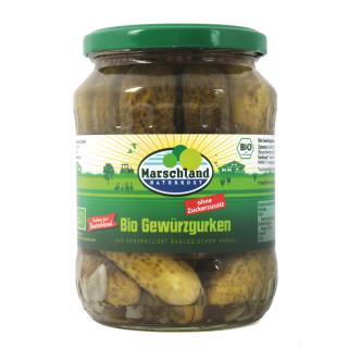 Gewürzgurken ohne Zucker