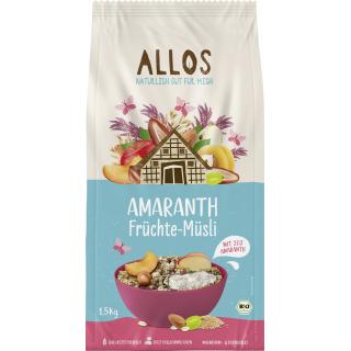 Amaranth Früchte Müsli