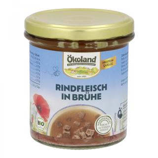 Rindfleisch in Brühe