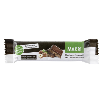 Schokoriegel Haselnuss Amaranth