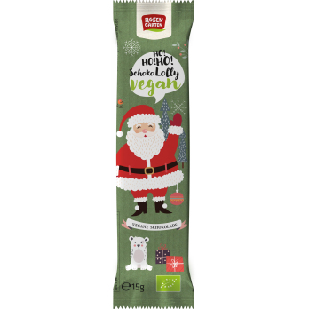 Veganer Schoko-Lolly Nikolaus
