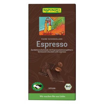 Zartbitterschokolade mit Espresso 55%