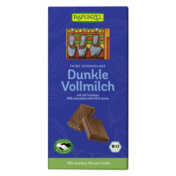 Vollmilch Schokolade Dunkel 46%