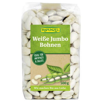 Jumbo-Bohnen, weiß