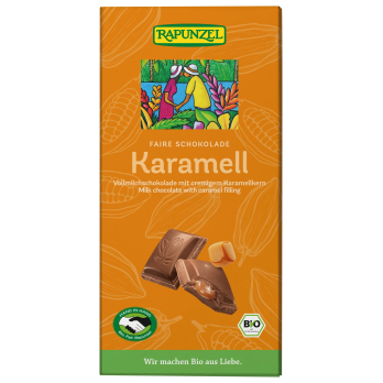 Vollmilch Schoko mit Karamellfüllung HIH