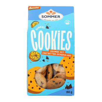 Dinkel Schoko Orange Cookies