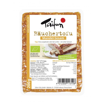 Räuchertofu  Mandel-Sesam