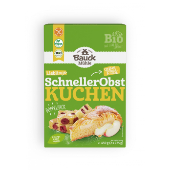 Schneller Obstkuchen gf