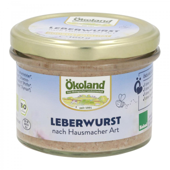 Leberwurst Hausmacher Art Gourmet