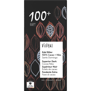 Edel Bitter 100% und Nibs