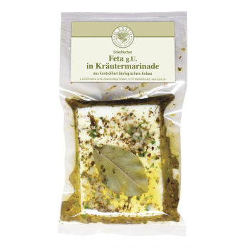 Original griechischer Feta mariniert