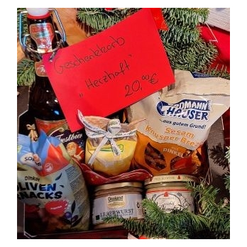 a Geschenkkorb herzhaft