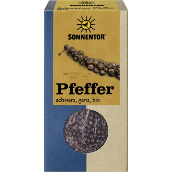 Pfeffer schwarz ganz Tüte